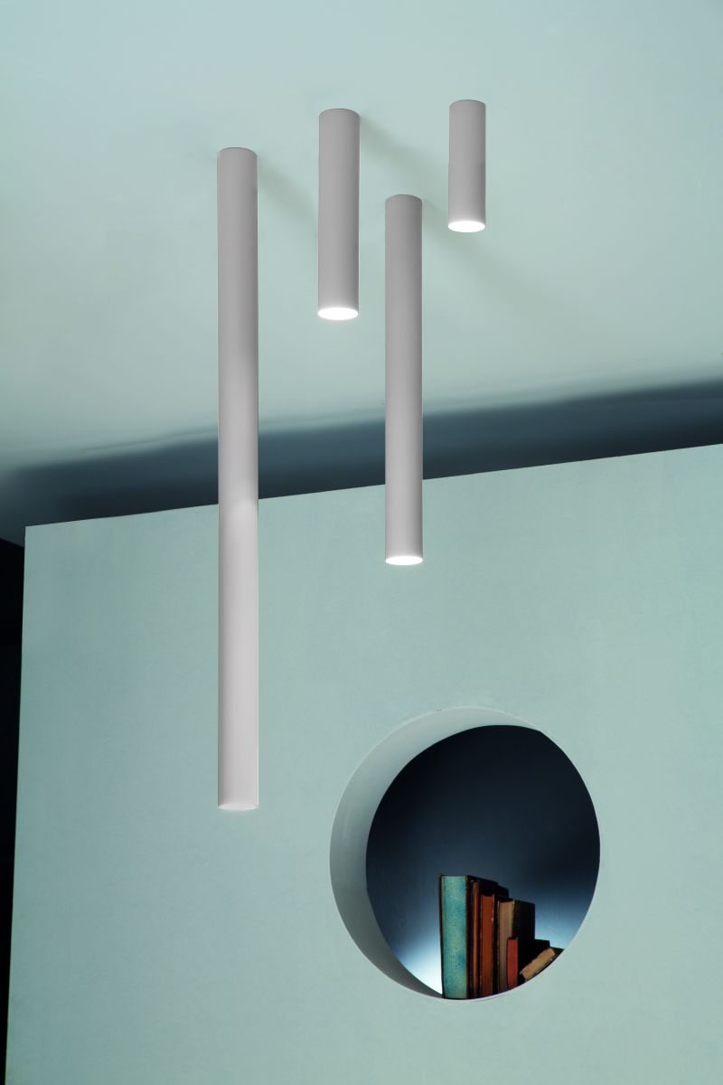 A Tube Medium Plafond Wit