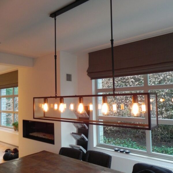 Cage Pendant Rectangular x5