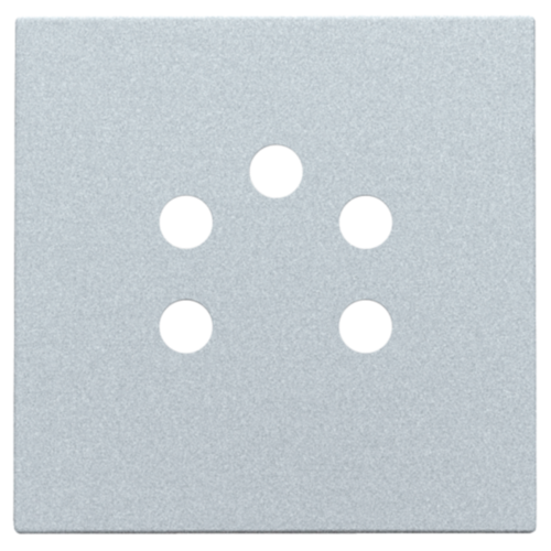 Niko (99) 103-69001 OUD silver afwerkingsset - centraalplaatje voor stopcontact telefoon
