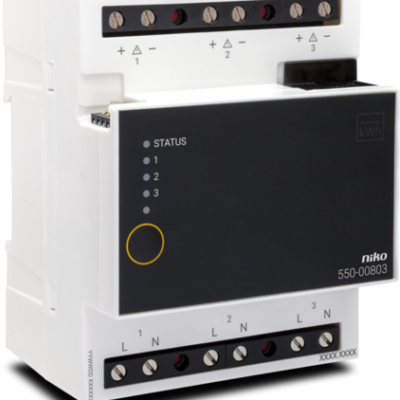 Niko (60) Home Control - meetmodule elektrisch verbruik 3 kanalen