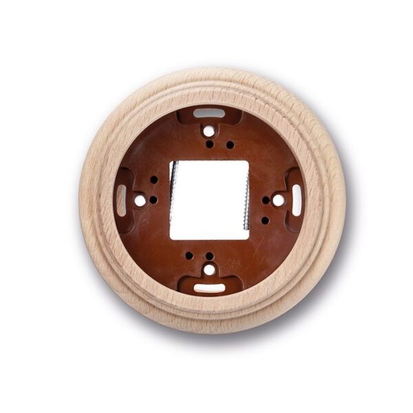 Fontini Garby montageplaat enkel hout onvernist