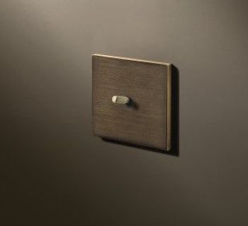Lithoss Cockpit (11) drukknop bronze antique met knurl