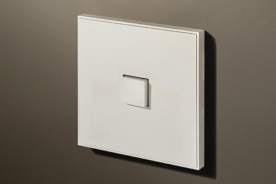 Lithoss Select (11) drukknop textured white