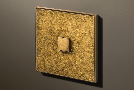 Lithoss Select (11) drukknop brass antique