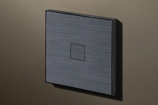 Lithoss Squares (11) drukknop gunpowder black
