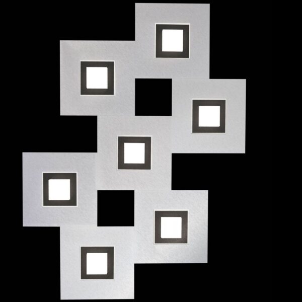 Karree 77 Aluminium-Black