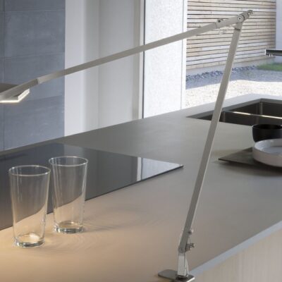 Jackie Table Clamp Titanium