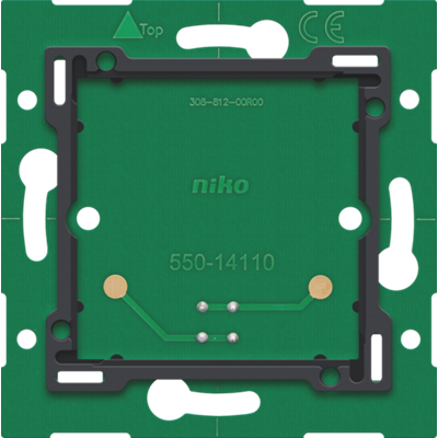 Niko (61) Home Control - muurprint enkelvoudig met connector