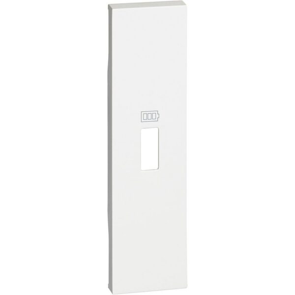 bTicino Living Now (B02) sierplaat voor lader usb wit