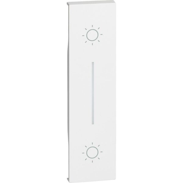 bTicino Living Now (B02) toets voor drukknop tweevoudig wit