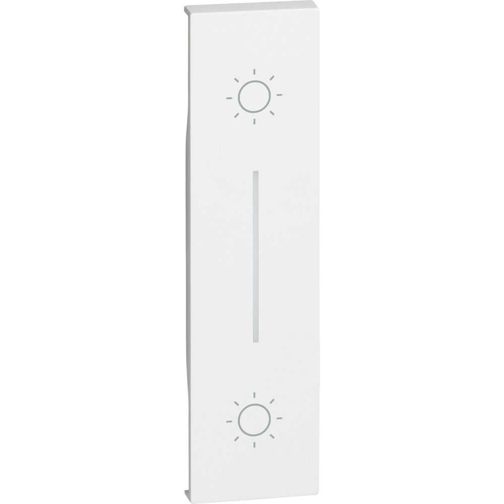bTicino Living Now (B02) toets voor drukknop tweevoudig wit