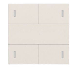 Niko (99) 157-40100 OUD champagne afwerkingsset voor 4-voudige potentiaalvrije drukknop 24 V met leds BEPERKTE VOORRAAD (contacteer ons) !!!