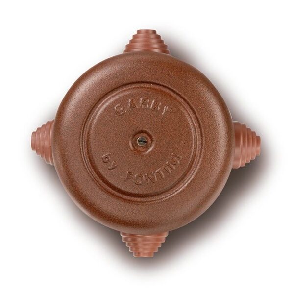 Fontini Garby aftakdoos 10cm verouderd metaal