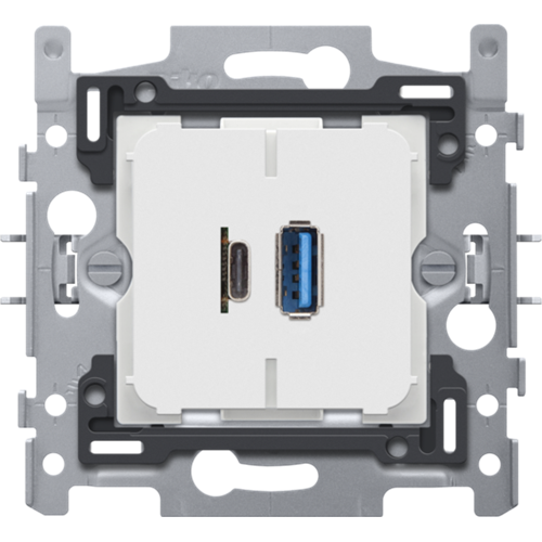 Niko (05) sokkel usb-lader AC