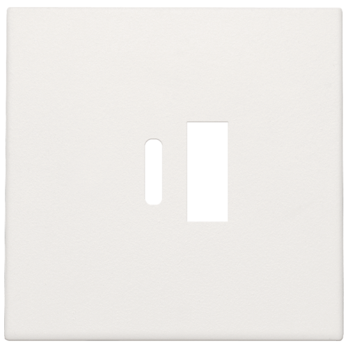 Niko (30) afwerkingsset wit - centraalplaatje usb-lader AC