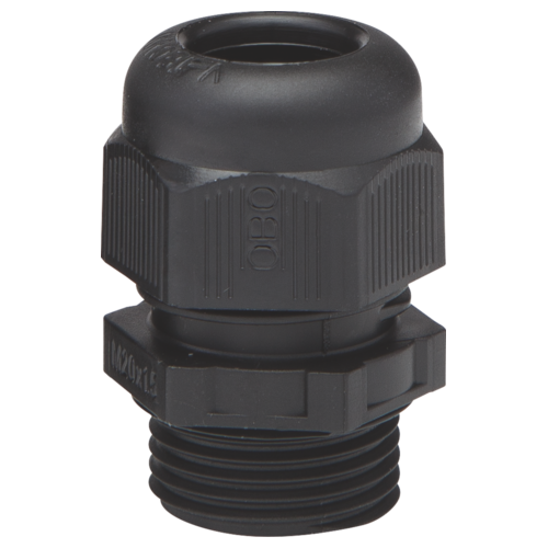 Niko (93) waterdicht zwart - kabelwartel M20