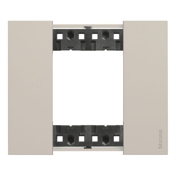 bTicino Living Now (B04) afwerkkader 2 modules zand