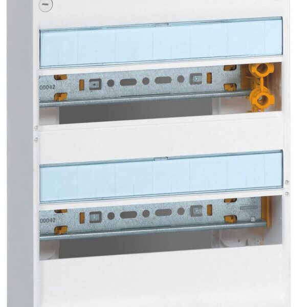 (K004) Legrand zekeringkast extra smal 2 rij 26 modules