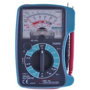 (KG050) multimeter met wijzer analoog Elix