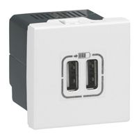 (KG002) Legrand DLP usb lader 2 x type A