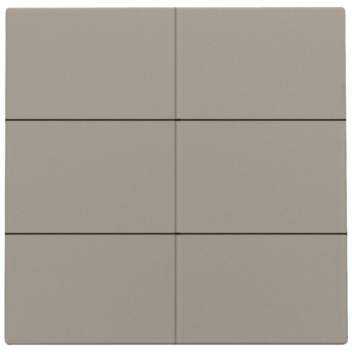 NIKO (99) 123-60001 OUD bronze afwerkingsset voor 6-voudige potentiaalvrije drukknop 24 V BEPERKTE VOORRAAD (contacteer ons) !!!