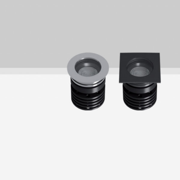 Dig 6 Round Corten Flexa Lighting