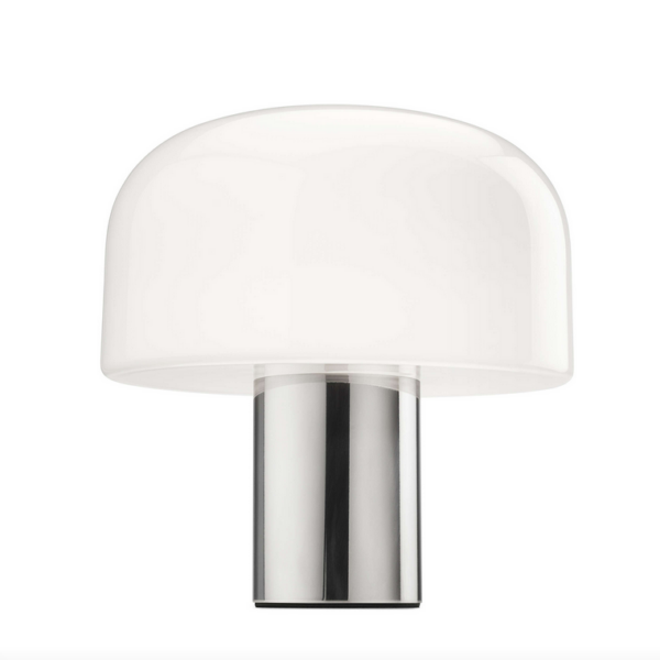 Bellhop Glass T Bright Aluminum Flos