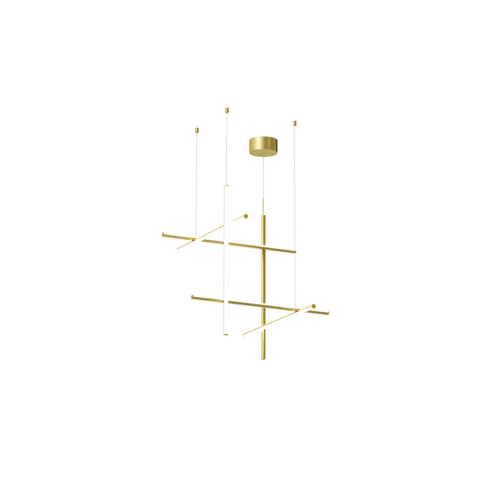 Coordinates Suspension 3 Champagne Flos