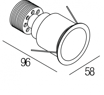 Baba R10 White Flexa Lighting